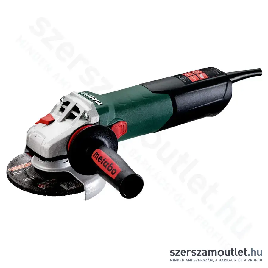 METABO WE 15-125 QUICK Sarokcsiszoló (Lágyindítás) (1550W/125mm)