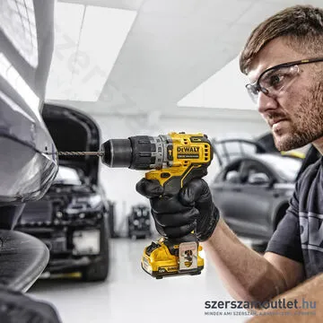 DEWALT DCD706D2-QW XR Akkus Szénkefementes Ütvefúró-Csavarozó, kofferben (2x2,0Ah/12V)