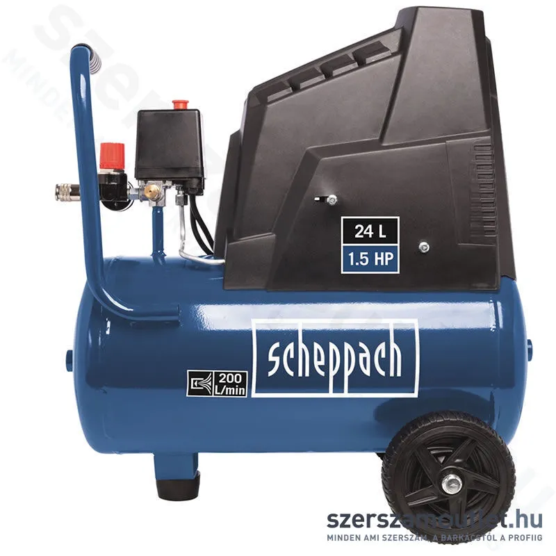 SCHEPPACH HC 30 OX Olajmentes kompresszor (1100W/24liter) (5906146904)