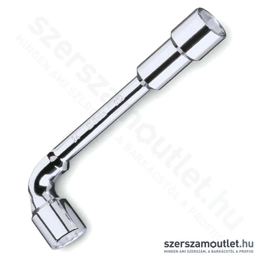 BETA 932 Tizenkétszögű pipakulcs, fényes krómozott 11x11mm