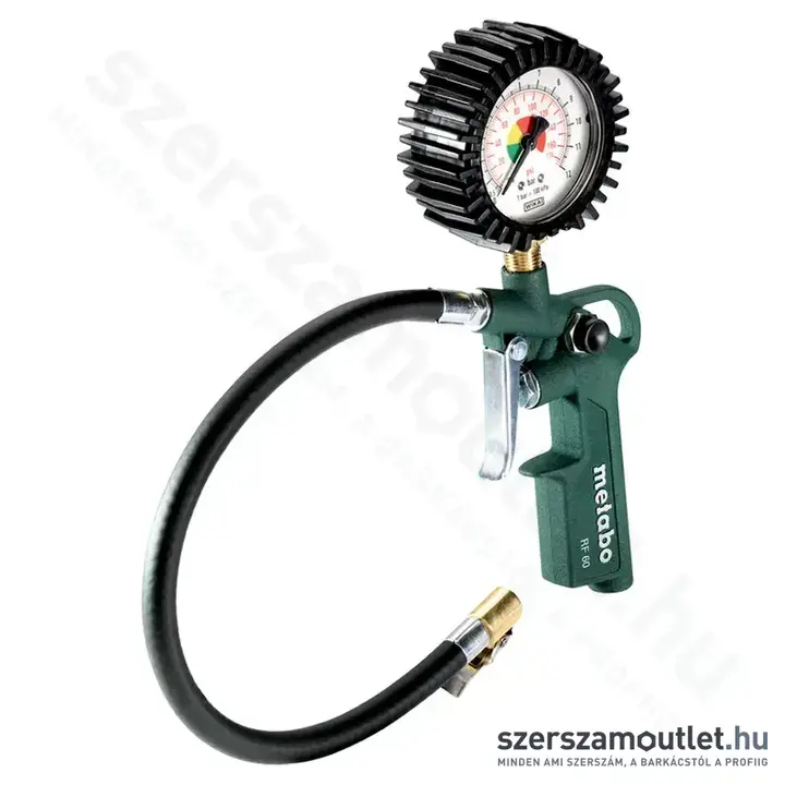 METABO RF 60 Keréknyomásmérő/töltő 0,5-12bar (602233000)