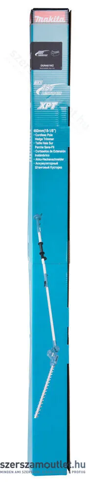MAKITA DUN461WZ Magasság Akkus sövényvágó 46cm (18V) (Akku és töltő nélkül!)