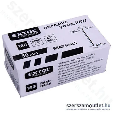EXTOL Szeg fejjel 18G/2x50mm (6000db)
