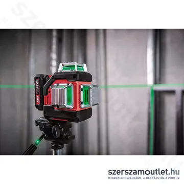 FLEX ALC 3/360-G/R 10.8 SET Akkus 360° 3 síkú vonallézer ZÖLD, L-BOXX (1x2,5Ah/10,8V) (500.739)