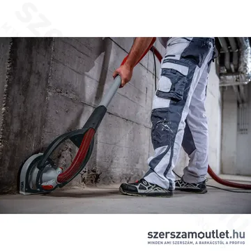 FLEX GDE 10 Thermo-Jet Fal- és mennyezeti betoncsiszoló gyémánt csiszolótányérral (1010W/150mm)