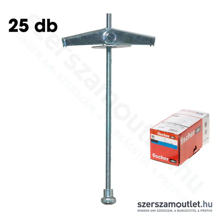 FISCHER KD 4 Fém billenőhorog M4x100mm [25db/doboz] (80183)