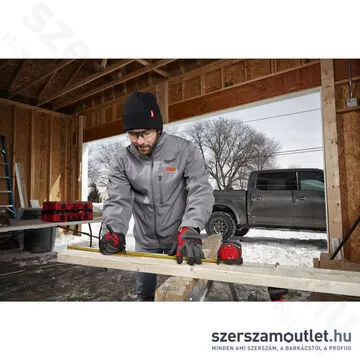 MILWAUKEE M12 HJ GREY5-0 (XL) Akkus fűthető kabát szürke (XL/12V) (Akku és töltő nélkül!)