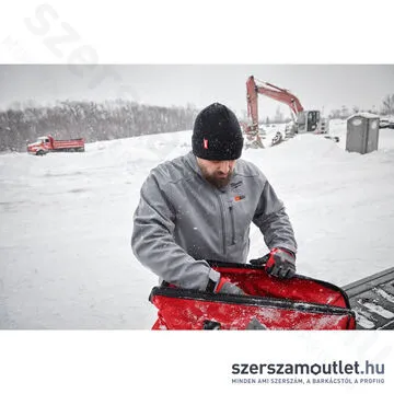 MILWAUKEE M12 HJ GREY5-0 (XL) Akkus fűthető kabát szürke (XL/12V) (Akku és töltő nélkül!)
