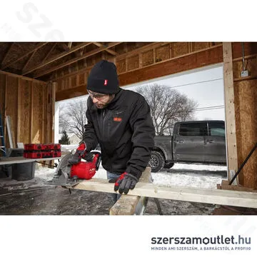 MILWAUKEE M12 HJBL5-0 (L) Akkus fűthető kabát fekete (L/12V) (Akku és töltő nélkül!)