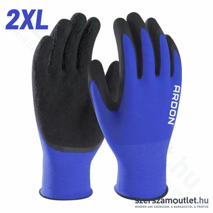 ARDON PETRAX Nylon LATEX-mártott munkakesztyű 2XL/11 [Kék] (A8007/11)