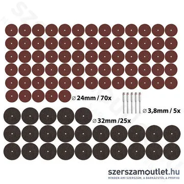 EXTOL Mini vágó és daraboló készlet 100 részes