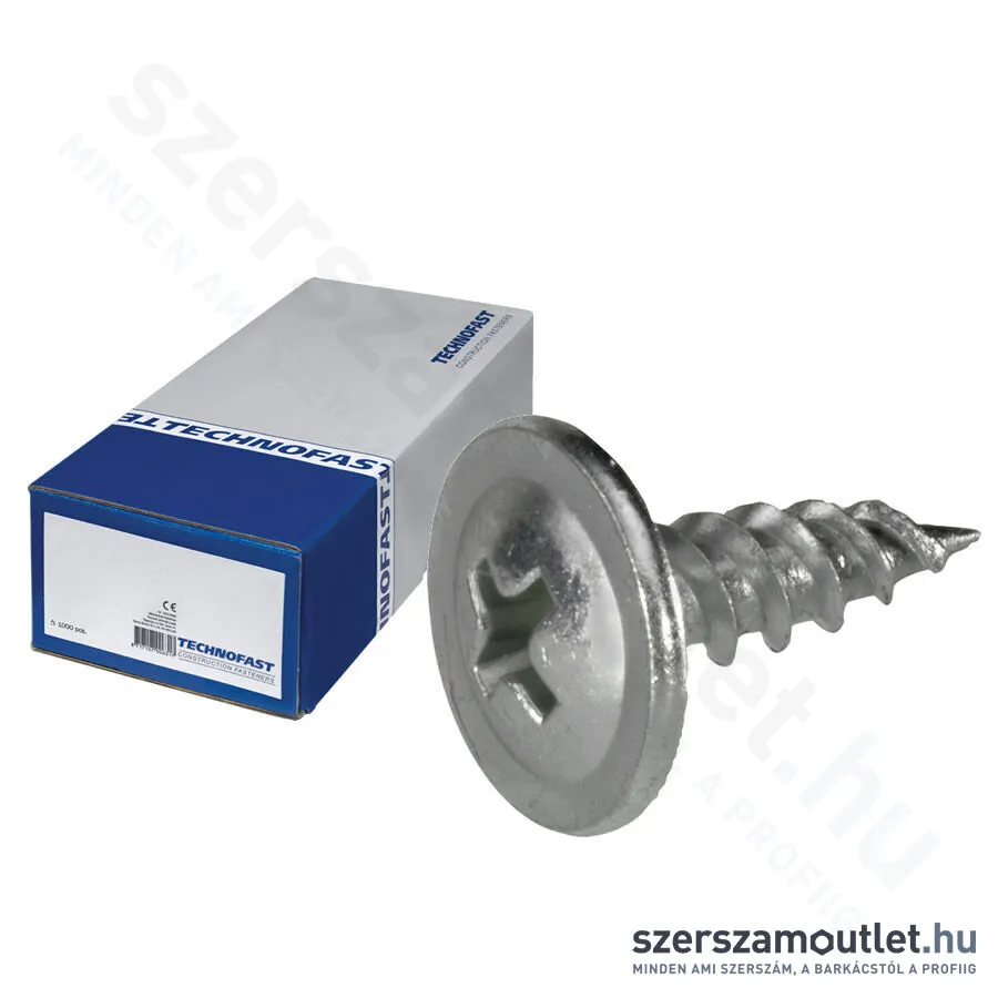 TECHNOFAST by SENCO Opel csavar | hegyes | 4,2×13mm [1000db/doboz] (GZP4213A)