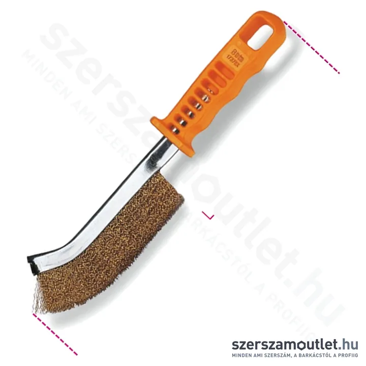 BETA 1737NX Rézzel bevont drótkefe (240mm) (017370010)
