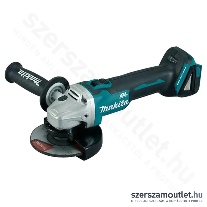 MAKITA DGA506Z Li-ion akkus szénkefe mentes sarokcsiszoló (18V/125mm) (Akku és töltő nélkül!)