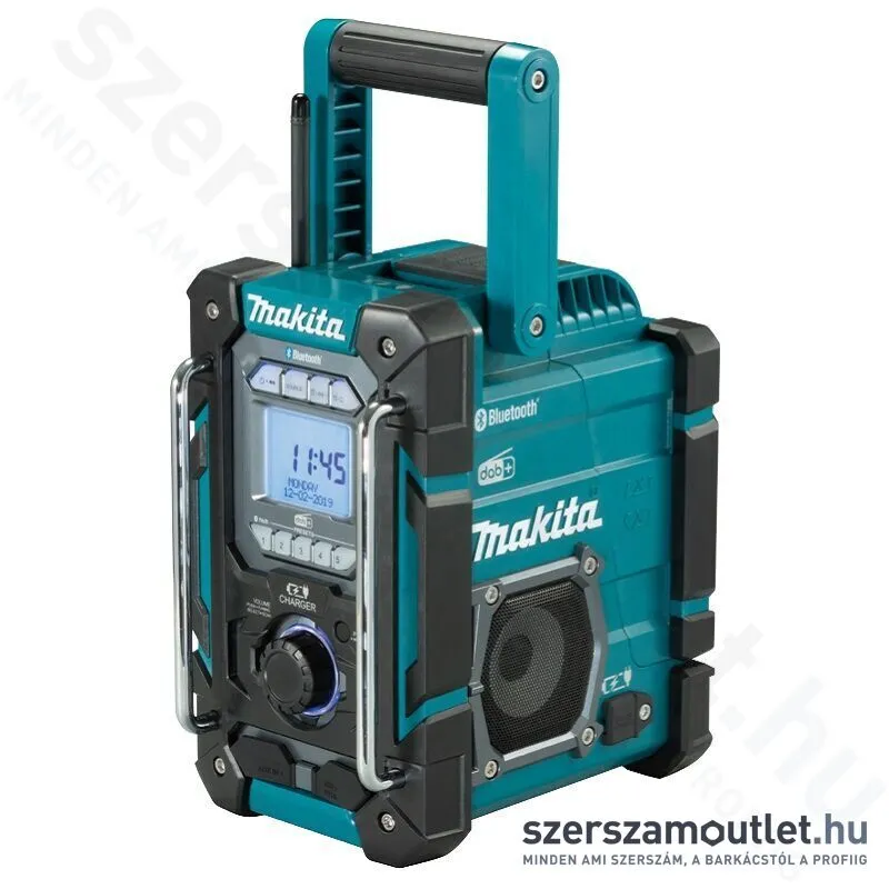 MAKITA DMR301 Bluetooth akkus rádió Akku töltés funkció (7,2-18V) (Akku és töltő nélkül!)