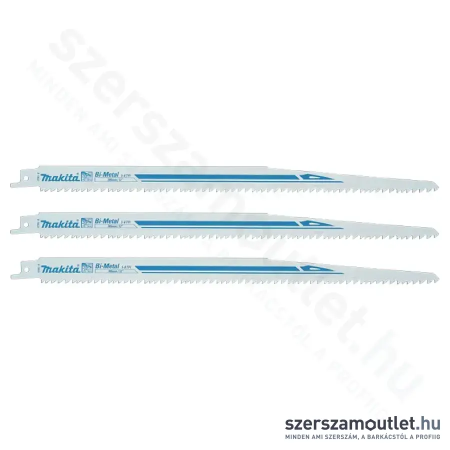 MAKITA SuperExpress Orrfűrészlap szöges fához, 305x18x1.25mm, 3db/csomag (B-10637)