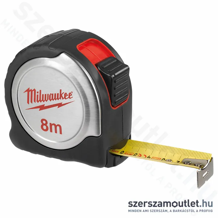 MILWAUKEE Fémházas mérőszalag 8m/25mm