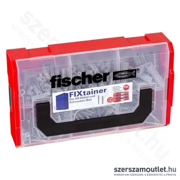 FISCHER FixTainer SX Műanyag dübel + csavar készlet [210db/doboz] (532891)