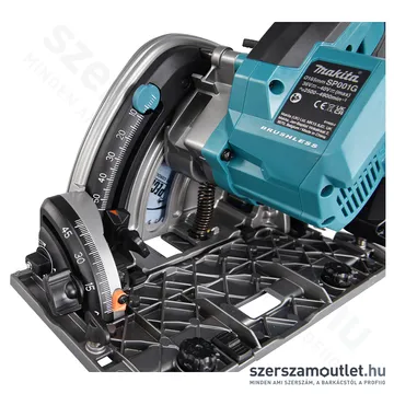MAKITA SP001GZ01 Akkus szénkefementes merülő körfűrész (40V/165mm) (Akku és töltő nélkül!)