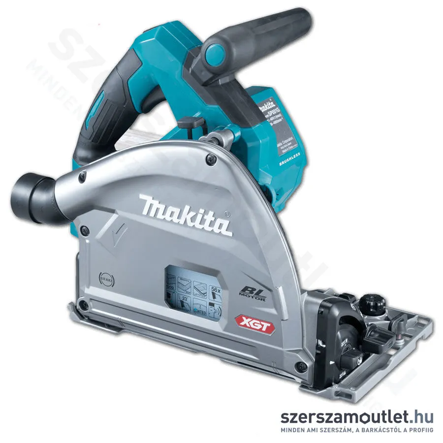 MAKITA SP001GZ01 Akkus szénkefementes merülő körfűrész (40V/165mm) (Akku és töltő nélkül!)