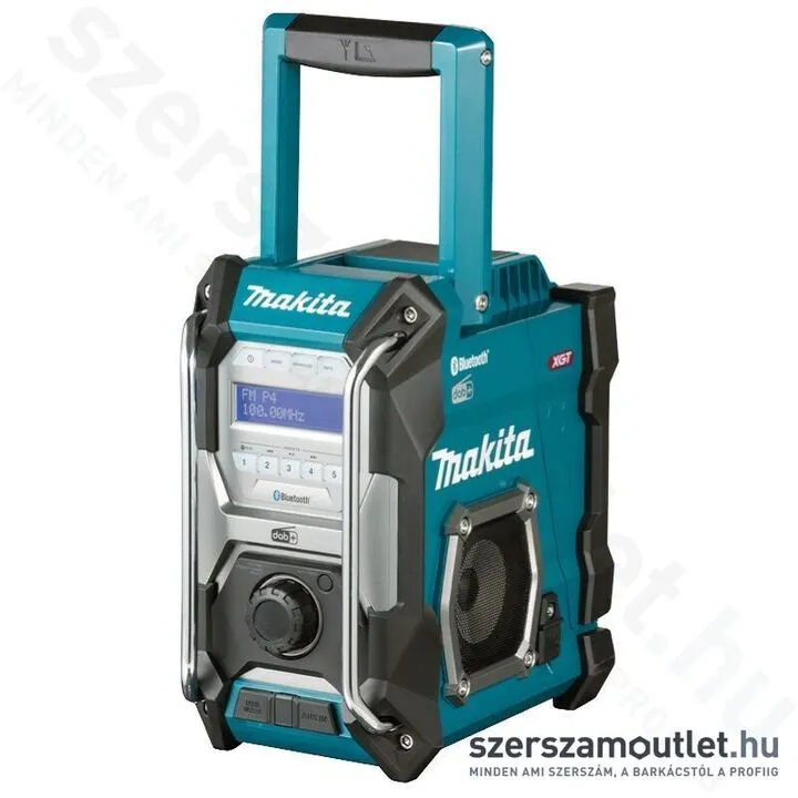 MAKITA MR004GZ Bluetooth akkus rádió DAB/DAB+ (12V-40V) (Akku és töltő nélkül!)