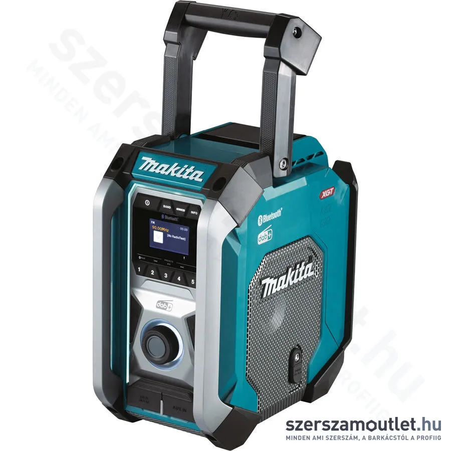 MAKITA MR007GZ Bluetooth akkus rádió DAB/DAB+ EQ+SUB(12V-40V) (Akku és töltő nélkül!)