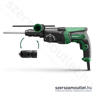 HIKOKI DH26PMC-HSC Fúró-vésőkalapács cseretokmánnyal, HITBOXBAN, SDS-Plus (830W/2,9J)