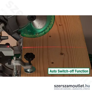 HIKOKI C3607DRA-WRZ Akkus gérvágó, csúszósínes, 185mm (2x2,5Ah/36V) MULTI VOLT(36V)