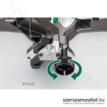 HIKOKI C3607DRA-WRZ Akkus gérvágó, csúszósínes, 185mm (2x2,5Ah/36V) MULTI VOLT(36V)