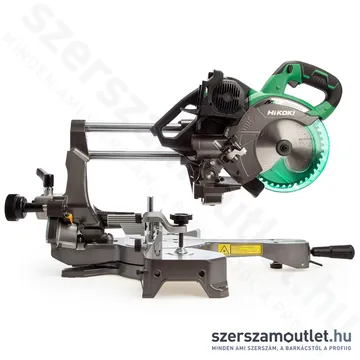 HIKOKI C3607DRA-WRZ Akkus gérvágó, csúszósínes, 185mm (2x2,5Ah/36V) MULTI VOLT(36V)