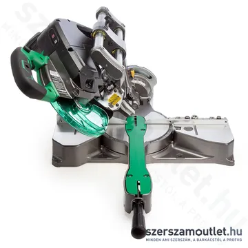 HIKOKI C3607DRA-WRZ Akkus gérvágó, csúszósínes, 185mm (2x2,5Ah/36V) MULTI VOLT(36V)