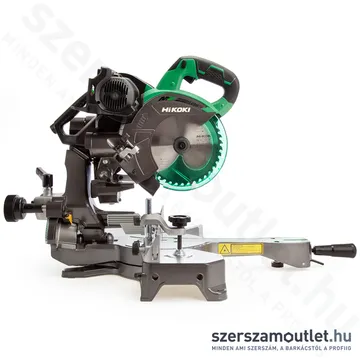 HIKOKI C3607DRA-WRZ Akkus gérvágó, csúszósínes, 185mm (2x2,5Ah/36V) MULTI VOLT(36V)