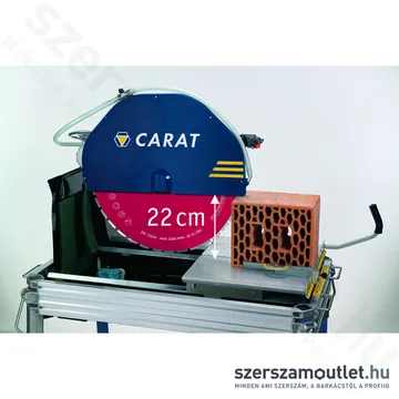 CARAT T-6010-400 Asztali téglavágó, lézerrel 400V (4000W/600mm) (BT6010L000)