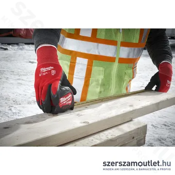 MILWAUKEE Vágásbiztos kesztyű, téli (1/A vágási szint) XL/10 (12pár) (4932471608)