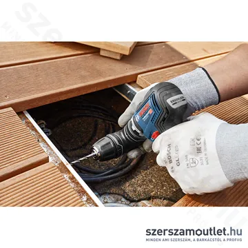 BOSCH GSR 12V-35 FC Akkus fúró-csavarbehajtó L-Boxx-ban adapterekkel (12V) (Akku és töltő nélkül!)