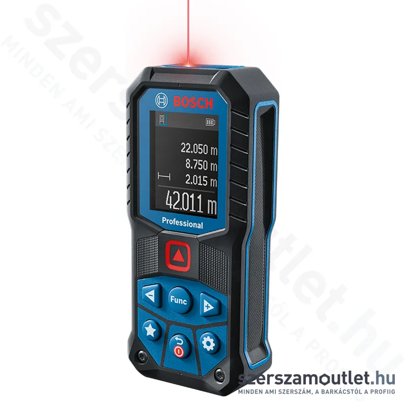 BOSCH GLM 50-22 Lézeres távolságmérő PIROS 50m (0601072S00)