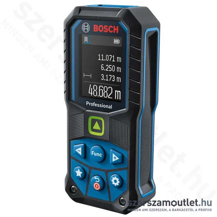 BOSCH GLM 50-25 G Lézeres távolságmérő ZÖLD 50m (0601072V00)