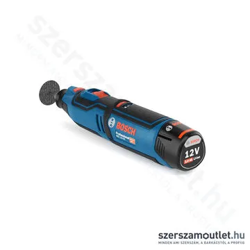BOSCH GRO 12V-35 Akkus forgószerszám, egyenescsiszoló, multiszerszám L-Boxx-ban (2x2,0Ah/12V)