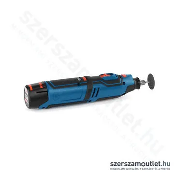 BOSCH GRO 12V-35 Akkus forgószerszám, egyenescsiszoló, multiszerszám L-Boxx-ban (2x2,0Ah/12V)