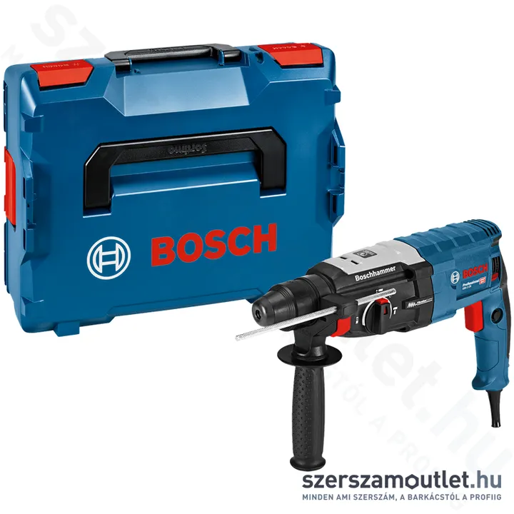 BOSCH GBH 2-28 Fúró-vésőkalapács SDS-Plus, L-CASE kofferben (880W/3,2J) (0611267500)