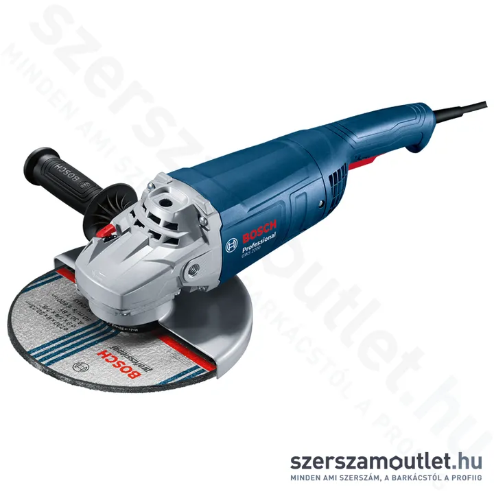 BOSCH GWS 2200-230 Sarokcsiszoló lágyindítással (2200W/230mm) (06018C1320)