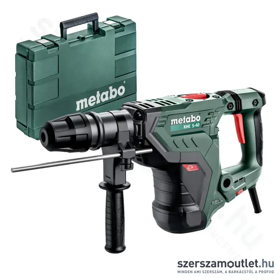 METABO KHE 5-40 SDS-MAX Fúró-vésőkalapács kofferben (230V/1100W/8,5J)