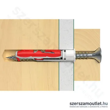 FISCHER DUOTEC 10 S PH Műanyag billenőhorog | lencsefejű csavarral [25db/doboz] (539025)