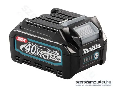 MAKITA akkumulátor 40V max XGT 2,5Ah Li-ion (BL4025) (632N82-4)