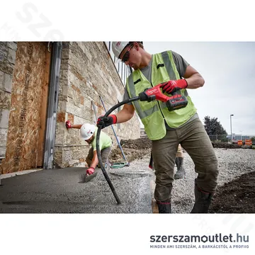 MILWAUKEE M18 FCVN12-551 Akkus tűvibrátor 1,2m-es ostorral (1x5,5Ah/18V) (4933479597)