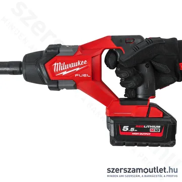 MILWAUKEE M18 FCVN12-551 Akkus tűvibrátor 1,2m-es ostorral (1x5,5Ah/18V) (4933479597)