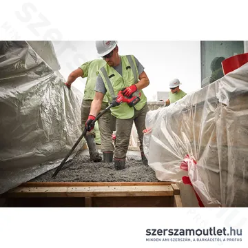 MILWAUKEE M18 FCVN12-551 Akkus tűvibrátor 1,2m-es ostorral (1x5,5Ah/18V) (4933479597)