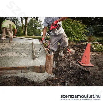 MILWAUKEE M18 FCVN12-551 Akkus tűvibrátor 1,2m-es ostorral (1x5,5Ah/18V) (4933479597)