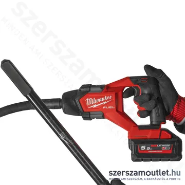 MILWAUKEE M18 FCVN24-551 Akkus tűvibrátor 2,4m-es ostorral (1x5,5Ah/18V) (4933479600)
