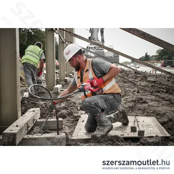 MILWAUKEE M18 FCVN24-551 Akkus tűvibrátor 2,4m-es ostorral (1x5,5Ah/18V) (4933479600)